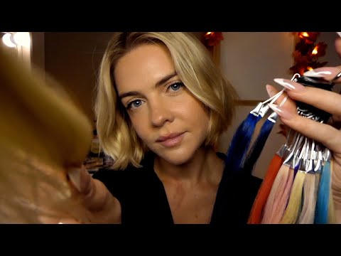 ASMR | Salon de coiffure 💇🏼‍♀️ couleur, coupe, coiffure…