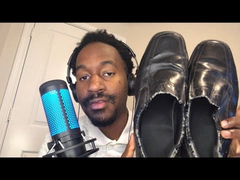 ASMR | Old Raggedy Church Shoes Review