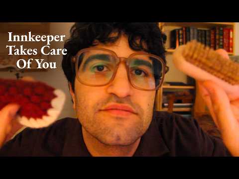 [ASMR] Innkeeper Takes Care Of You (You're A Medieval Adventurer) (British accent)