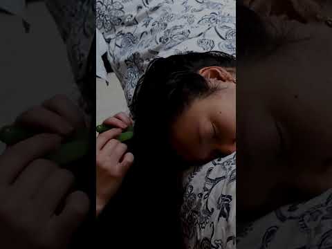 The GREATEST scalp massage EVER #asmr #massage #relax