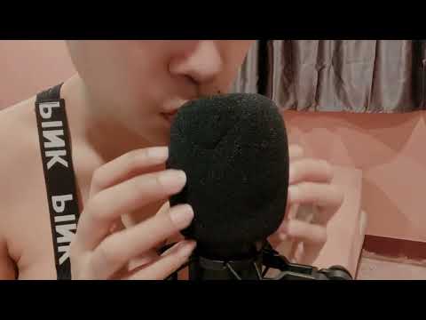 ASMR MIC LICKING KISSING & SCRATCHING #asmrbydee #miclick
