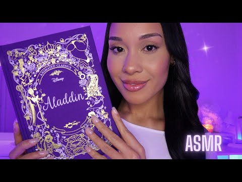 ASMR Reading You Disney's Aladdin 🧞💫 Storytelling for Sleep 📖Bedtime Fairytales