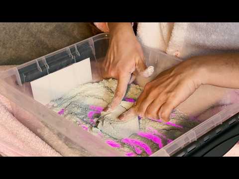 ASMR: I crumble chalk