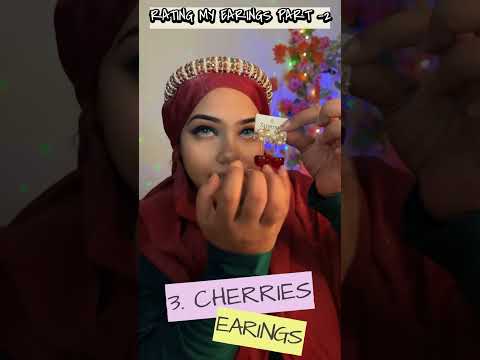 Rating my earring Part 2 ASMR #asmr
