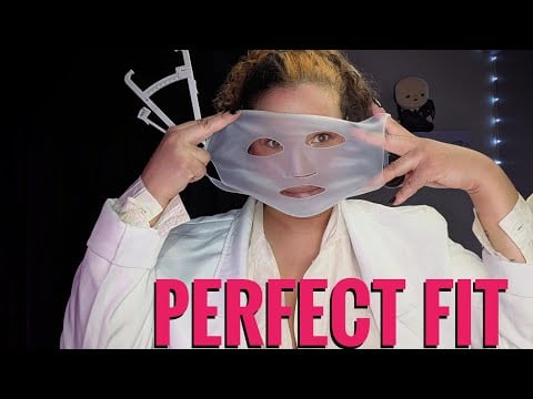 Measuring You for a Custom Mask 📏 ASMR Whispered Counting (South African Accent)