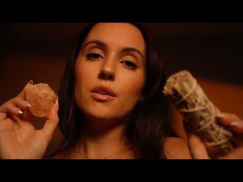 🌿 ASMR Removing Negative Energy From Your Aura (Gentle + Relaxing)