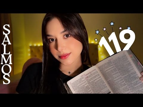 Salmos 119 Completo em Voz Suave | Leitura Bíblica para Acalmar 🌙