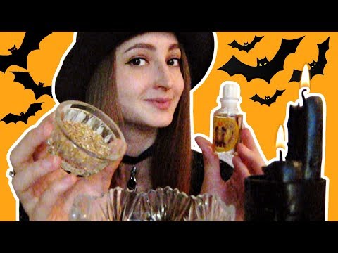 АСМР Ведьма Варит Зелье 🎃 / ASMR Halloween 👻🎩