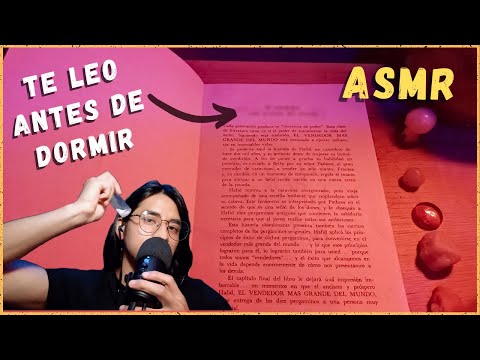 ASMR español la LECTURA que te hará DORMIR más RÁPIDO 📖