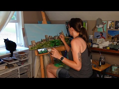 Painting Alhambra pt 2 - ASMR