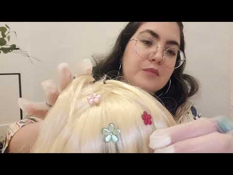 ASMR você é minha modelo pro curso de cabeleireira online