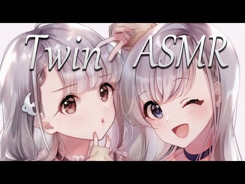 Twin Ear Blowing ASMR (No Talking)【Yu's ASMR】