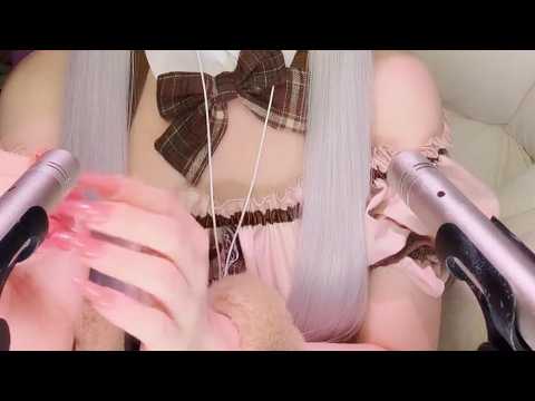 ASMR Roleplay | Cosplay Accent + Long Nails Scratching for Sleep