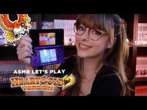 ASMR 💛 Pokemon Heart Gold - Catching Ho-oh! 🍁  Whispered Gaming & Nintendo 3DS Button Clicks