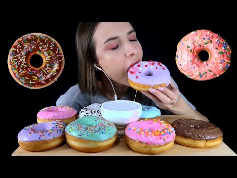 ASMR MUKBANG - ROSQUINHAS DONUTS 🍩 (eating sounds)