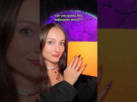 can you guess this halloween word??