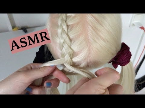 ASMR Detangling & Braiding For Dear Life (Hair Brushing Sounds, Hair Play, Hair Styling, No Talking)