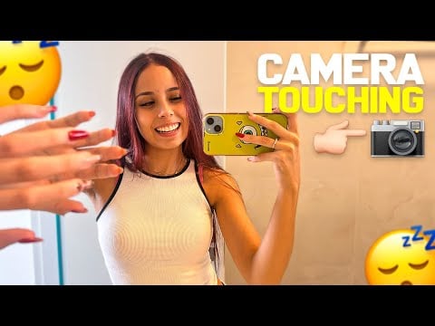 TAPPING NO ESPELHO/ CÂMERA DO CELULAR COM MUITO SONS DE BOCA 