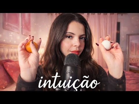 ASMR TESTANDO SUA INTUIÇÃO (super relaxante) 