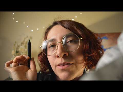 ASMR Art Student Measures & Sketches You | You're My Model
