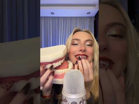 Real or fake teeth #teeth #diş #trigger #triggers #triggerasmr #tingles #relax
