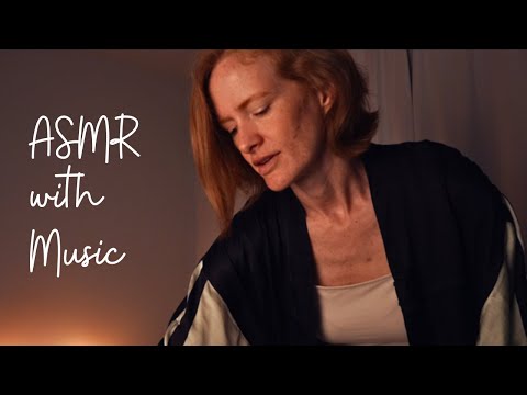 ASMR *Full Body Massage* for grounding and relaxation w/scalp massage, layered sounds and music