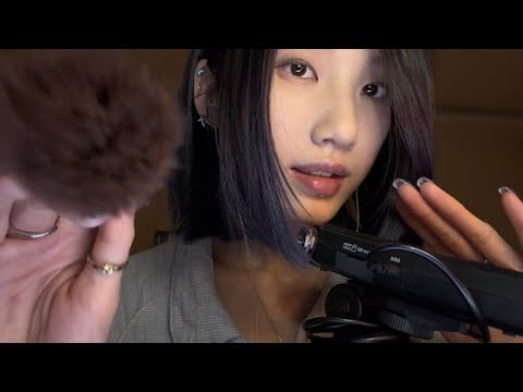 ASMR Doing Your Makeup 💗 Fast & Gentle Personal Attention (˶˃⤙ ˂˶)..
