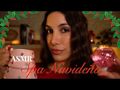 ASMR Spa Navideño para Dormir 🎄 Relájate con Atención Personal y Susurros