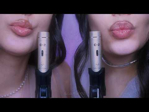 ASMR WITH MY FREIND | EAR TO EAR KISSES FOR DEEP SLEEP