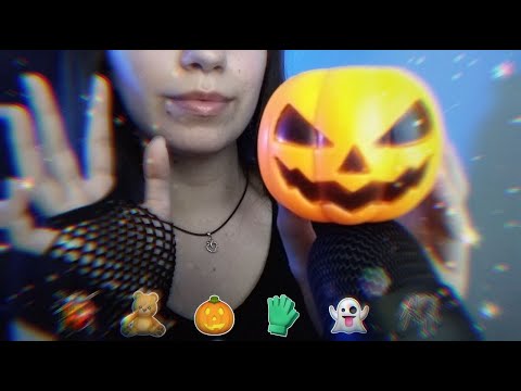 ASMR - EMOJI CHALLENGE 🕷️🎃🧸👻 +