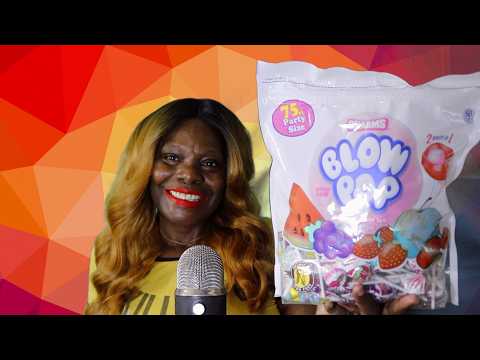 ASMR Eating Blowpop Treat Sound