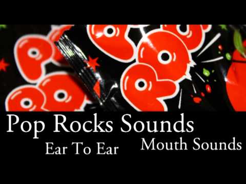 Binaural ASMR Pop Rocks Sounds, Mouth Sounds, Ear To Ear