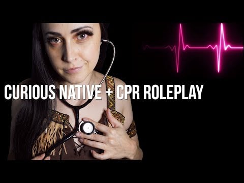 Native American Discovers You | CPR & Heartbeat Exam Roleplay & Personal Attention No Talking ASMR