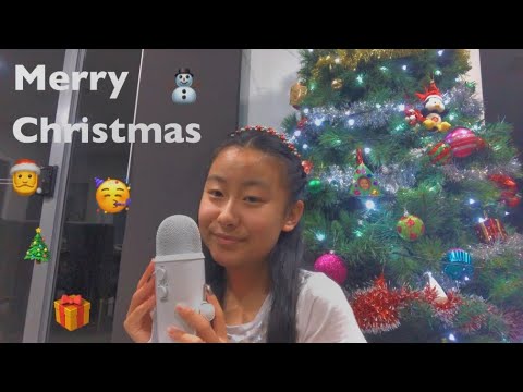 ASMR | Christmas Trigger Words and Hand Movements