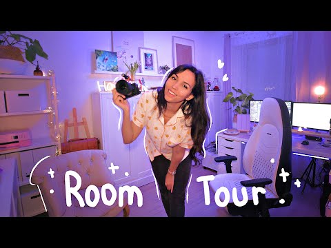ASMR ROOM TOUR | Aesthetic, creative safe place