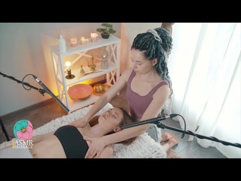 Neck-Relaxing ASMR Therapy with Massage Devices