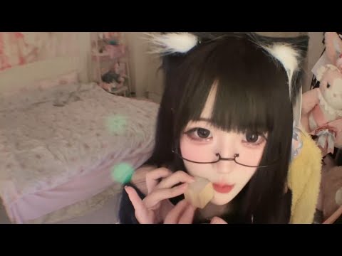 ASMR Cosplay Girl | Long Nails, Accent Whisper, Sleep Triggers