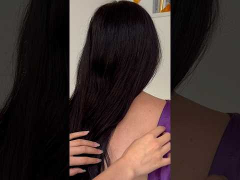 Gentle hair play to help make you super sleepy! #asmr #asmrmassage