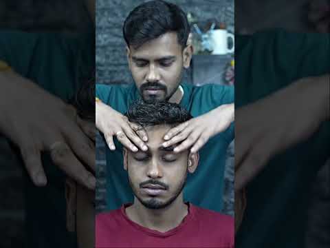 Ultimate Migraine Relief: Gentle Indian Head Massage ASMR #shorts