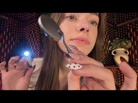 ASMR Dentist Cleans Your Teeth 🦷 (medical roleplay)