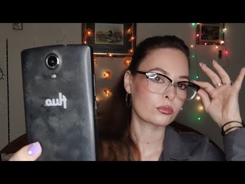 Asmr mean girl librarian roleplay!!! Requested by @nightflower5164 (tapping, scratching whispering)