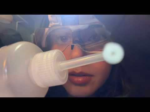 asmr there’s something in your eye (lots of tools)
