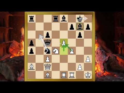 The Best Chess Move Ever Played (Objectively!) Topalov vs Shirov 1998 ASMR