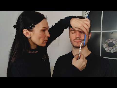 ASMR Face Hairdresser
