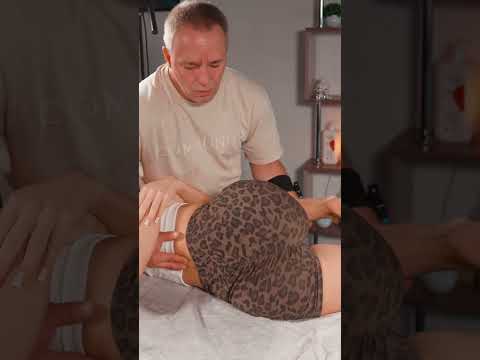 Intense pain massage and chiropractic for Christina #chiropractic