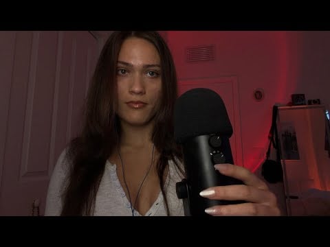 ASMR Up-Close Whisper Ramble + Inhaled Whispers