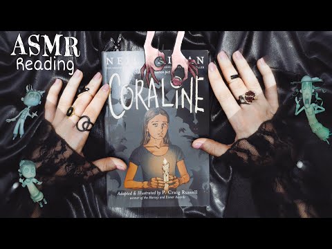ASMR Reading *Graphic Novel Coraline Part 4