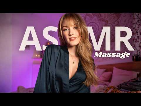 Relaxing Massage By a Spiritual Girl 💆‍♂️🧿 ASMR