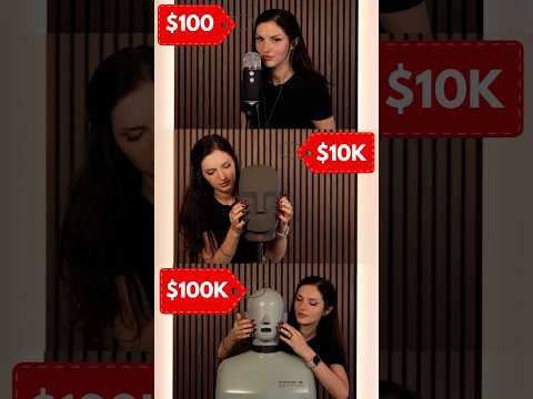 Does ASMR Sound Better On A $100,000 Microphone?