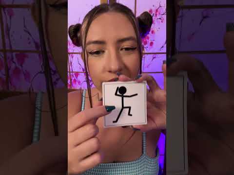 ASMR Hipnótico 😌 Movimentos & Sons do Wooden Man #visualtingle #tingles